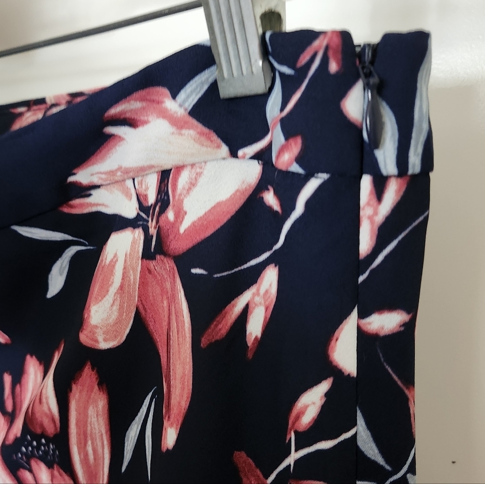 NEW Anthropologie Hutch Floral Midi Skirt Size 12 Romantic Feminine Flowy Chic - Picture 5 of 11